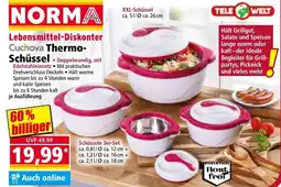 Norma Lebensmittel-diskonter cuchova thermo- schüssel Angebot