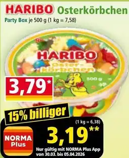 Norma Haribo osterkörbchen Angebot