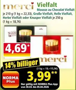 Norma Merci vielfalt Angebot