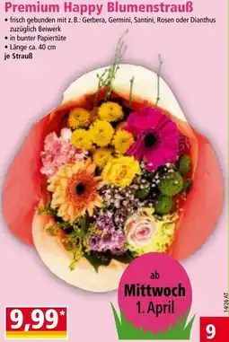 Norma Premium happy blumenstrauß Angebot