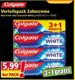 Norma Colgate Vorteilspack Zahncreme Angebot