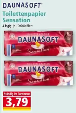 Norma Daunasoft toilettenpapier sensation Angebot