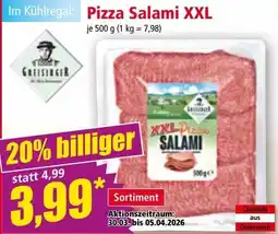 Norma pizza salami xxl Angebot
