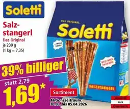 Norma Salz- stangerl Angebot