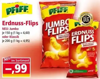 Norma Erdnuss flips Angebot