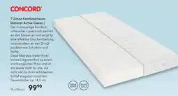 Matratzen Concord Concord 7-zonen komfortschaum matratze active classic Angebot