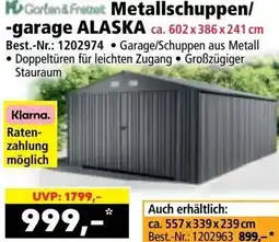 Norma Metallschuppen garage alaska c Angebot