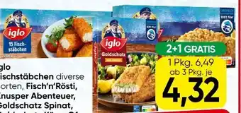Eurospar Iglo Fischstäbchen Angebot