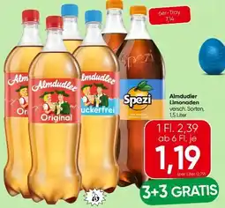 Spar Almdudler Limonade Angebot