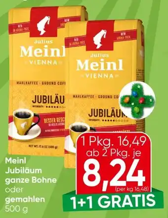 Eurospar Julius Meinl Jubiläum Angebot