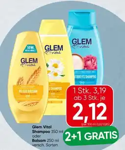 Spar Schwarzkopf Glem Vital Shampoo Angebot