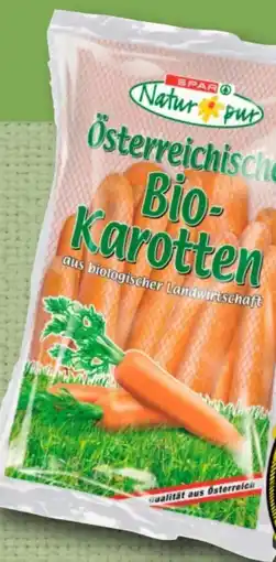 Spar Spar Natur pur Bio-Karotten Angebot