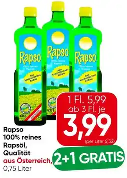 Eurospar Rapso Reines Rapsöl Angebot