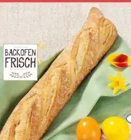 Eurospar Spar Natur pur Bio Baguette de Paris Angebot