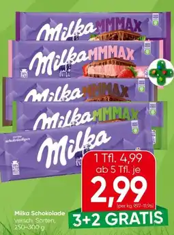 Spar Milka Schokolade Angebot