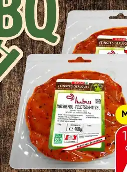 Eurospar Spar Feinstes Geflügel Hendl-Filetschnitzel Angebot