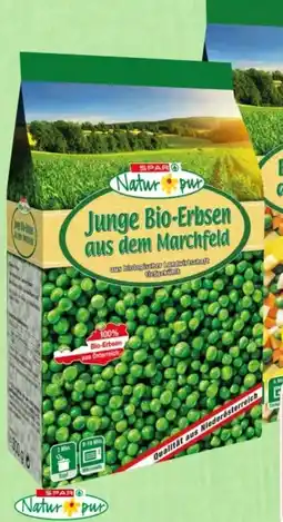 Spar Spar Natur pur Junge Bio-Erbsen Angebot