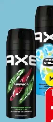 Eurospar Axe Deospray Angebot
