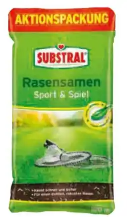 Hagebau Substral Rasensamen Sport-Spiel Angebot