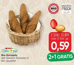SPAR Gourmet Spar Natur pur Bio-Kornspitz Angebot
