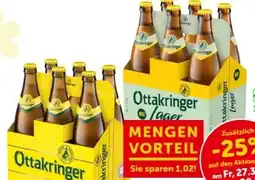 Interspar Ottakringer Helles Angebot