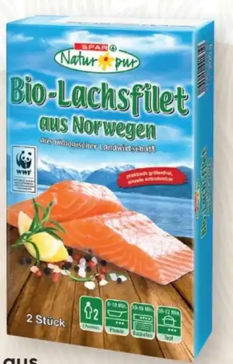 SPAR Gourmet Spar Natur pur Bio-Lachsfilet Angebot