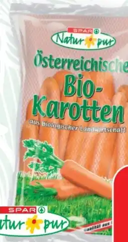 SPAR Gourmet Spar Natur pur Bio-Karotten Angebot