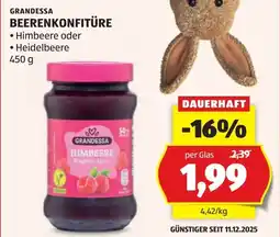 Hofer Grandessa Beerenkonfitüre Angebot