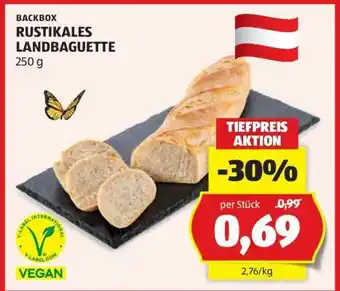 Hofer BACKBOX RUSTIKALES LANDBAGUETTE Angebot