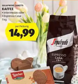 Hofer SEGAFREDO ZANETTI KAFFEE Angebot