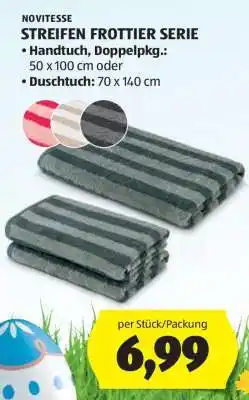 Hofer NOVITESSE STREIFEN FROTTIER SERIE Angebot