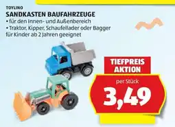 Hofer SANDKASTEN BAUFAHRZEUGE Angebot