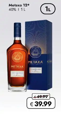 Travel FREE Metaxa 12 40% Angebot