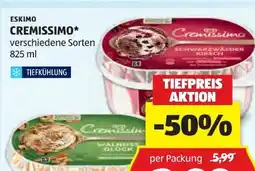 Hofer Eskimo Cremissimo Angebot