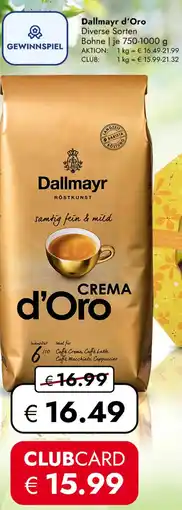Travel FREE Dallmayr d'Oro Angebot
