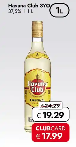 Travel FREE Havana club 3yo 37,5% Angebot