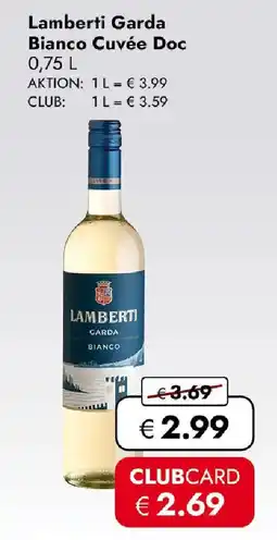 Travel FREE Lamberti garda bianco cuvée doc Angebot