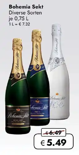 Travel FREE Bohemia Sekt Angebot