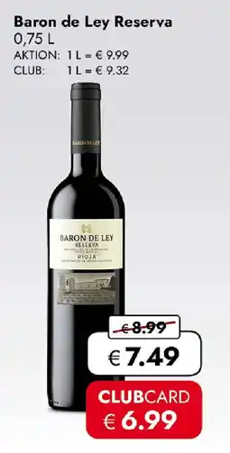 Travel FREE Baron de ley reserva Angebot