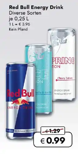 Travel FREE Red Bull Energy Drink Angebot