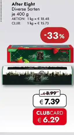 Travel FREE After Eight Angebot
