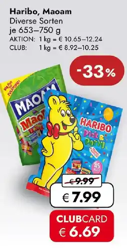 Travel FREE Haribo, maoam Angebot
