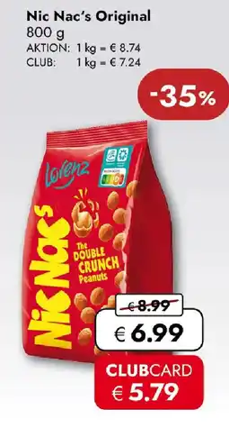 Travel FREE Nic Nac's Original Angebot