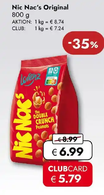 Travel FREE Nic Nac's Original Angebot