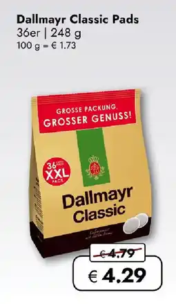 Travel FREE Dallmayr classic pads Angebot