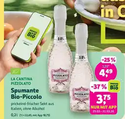 Denn's Biomarkt Spumante bio-piccolo Angebot