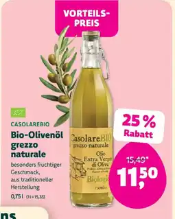 Denn's Biomarkt Bio-Olivenöl grezzo naturale Angebot