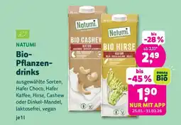 Denn's Biomarkt Bio- pflanzen- drinks Angebot