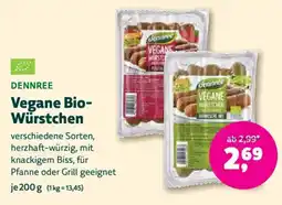 Denn's Biomarkt Vegane bio- würstchen Angebot