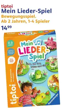 Spielwaren Heinz Tiptoi mein lieder-spiel Angebot